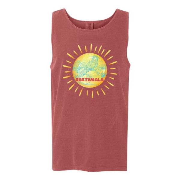 Unisex Garment-Dyed Heavyweight Tank Top - Printed Logos Thumbnail