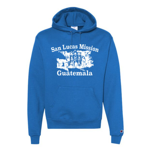 Champion Double Dry Eco Hooded Sweatshirt - Printed Logo Thumbnail