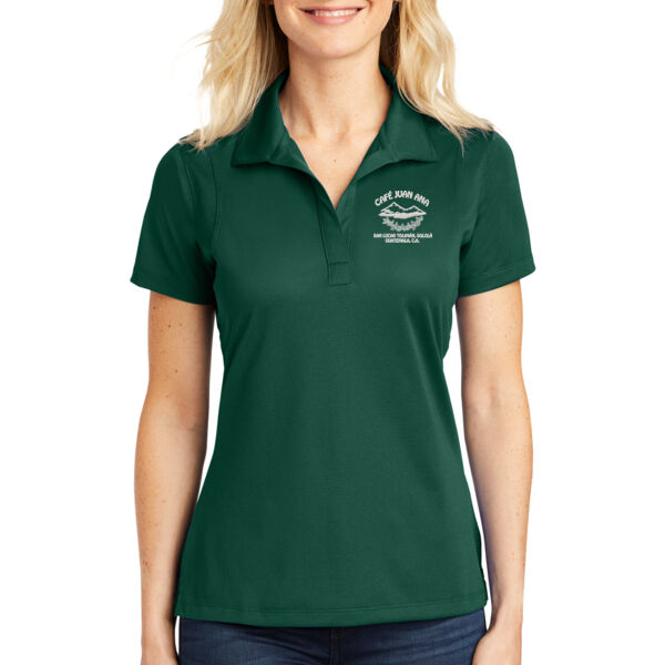 Sport-Tek Ladies Micropique Sport Wick Polo - Embroidered Logo Thumbnail