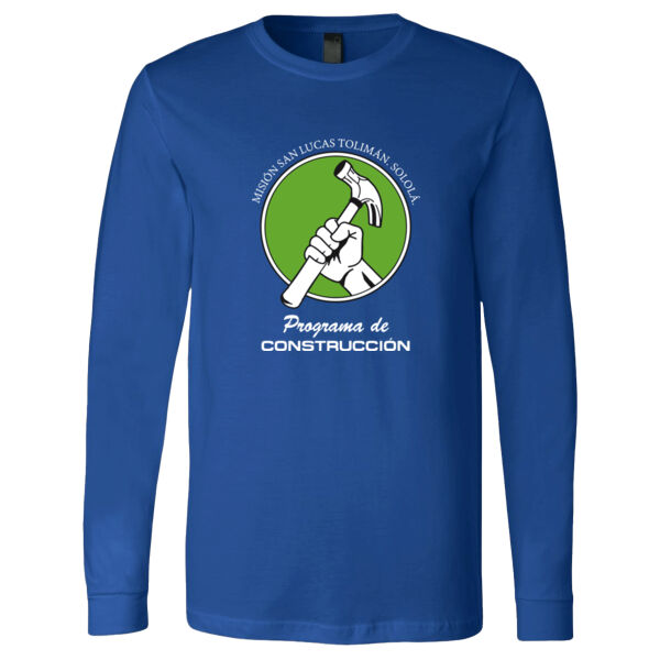 Bella & Canvas Unisex Jersey Long Sleeve Tee - Printed Logo Thumbnail