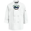 Eight Knot Button Chef Coat with Thermometer Pocket Thumbnail