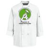 Eight Knot Button Chef Coat with Thermometer Pocket Thumbnail