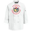 Eight Knot Button Chef Coat with Thermometer Pocket Thumbnail