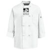 Eight Knot Button Chef Coat with Thermometer Pocket Thumbnail