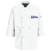Button Chef Coat with Thermometer Pocket Thumbnail