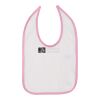 Infant Contrast Trim Premium Jersey Bib Thumbnail