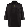 Black Knot Button Chef Coat Thumbnail